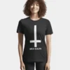 Mea Culpa Cross Essential T-Shirt Black