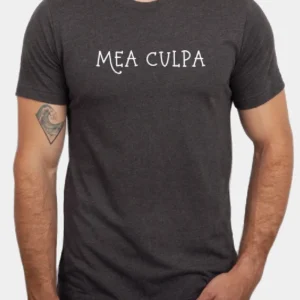 Mea Culpa Dark Academia Latin T-Shirt