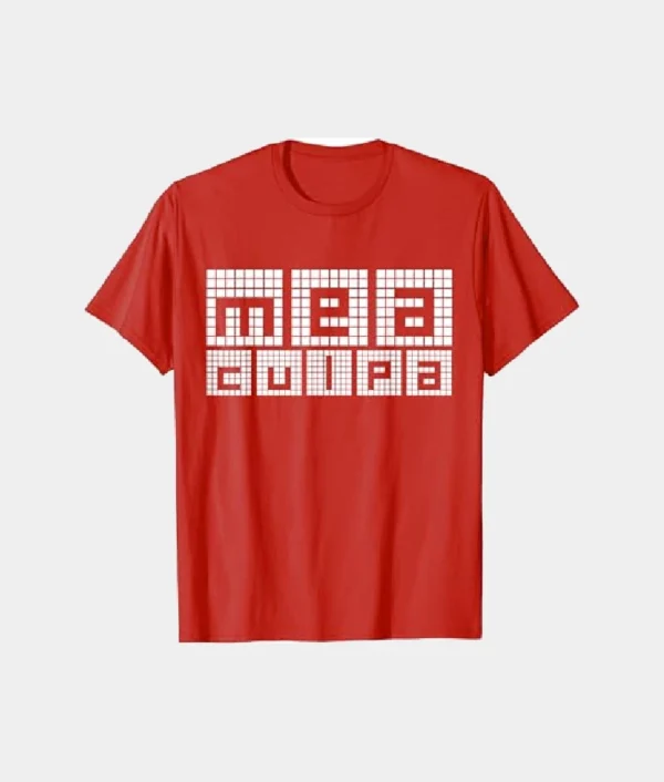 Mea Culpa Logo T-Shirt Red